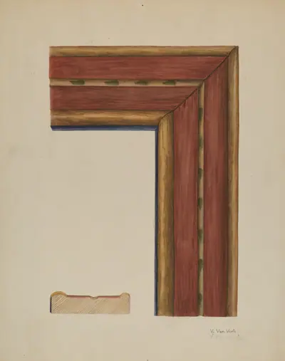 Carved Picture Frame Molding
