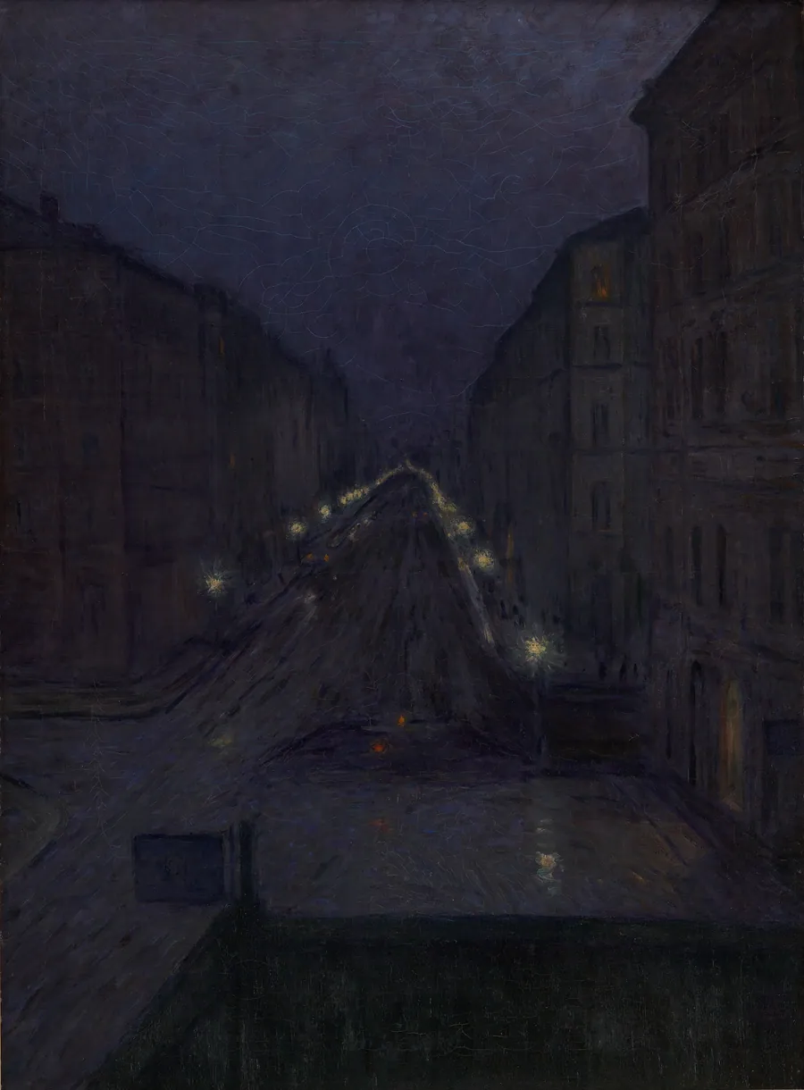 Roslagsgatan, Stockholm by Karl Nordström