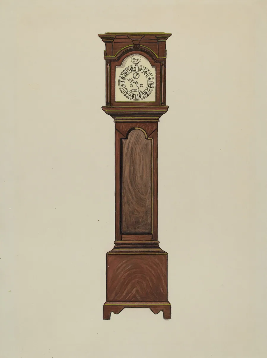 Grandfather Clock by Ernest A. Towers, Jr.