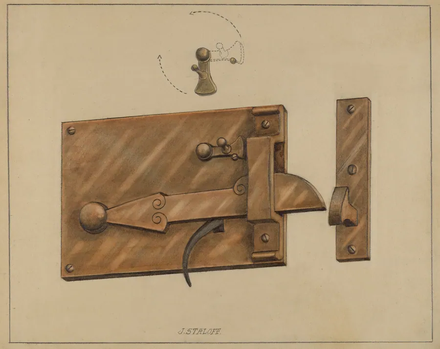 Bar Latch by Jack Staloff