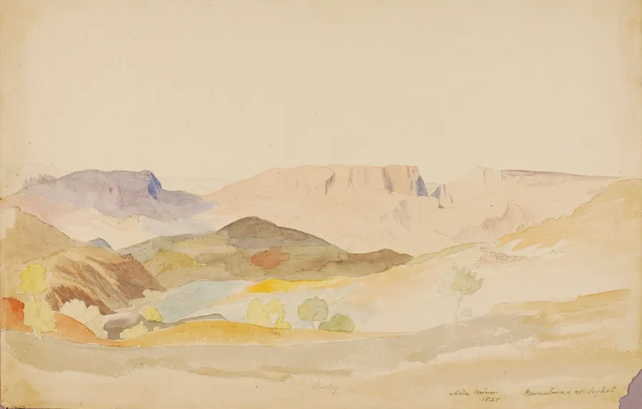 Asia Minor by Miner Kilbourne Kellogg, born Manlius Square, NY 1814-died Toledo, OH 1889