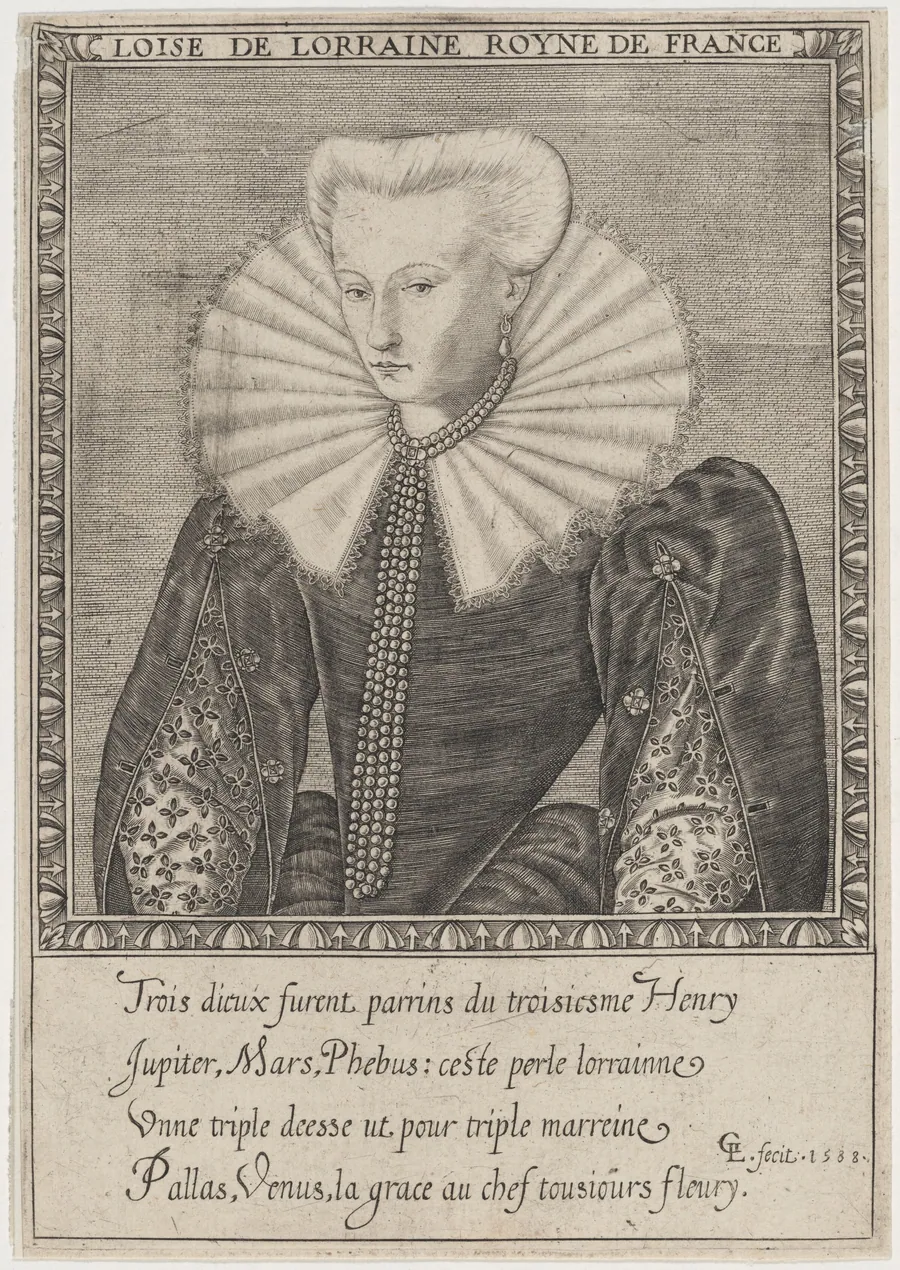 Louise de Lorraine, Queen of France by Unknown 19th Century