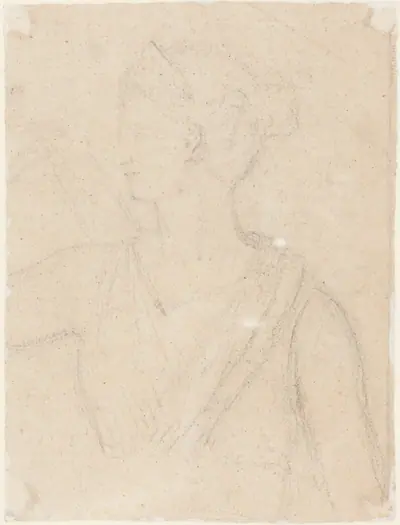 Study of the Statue of Diana in the Vatican [verso]
