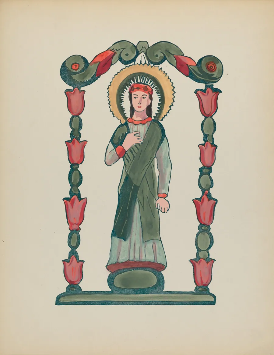 Unpublished Print for Immaculate Conception by American 20th Century