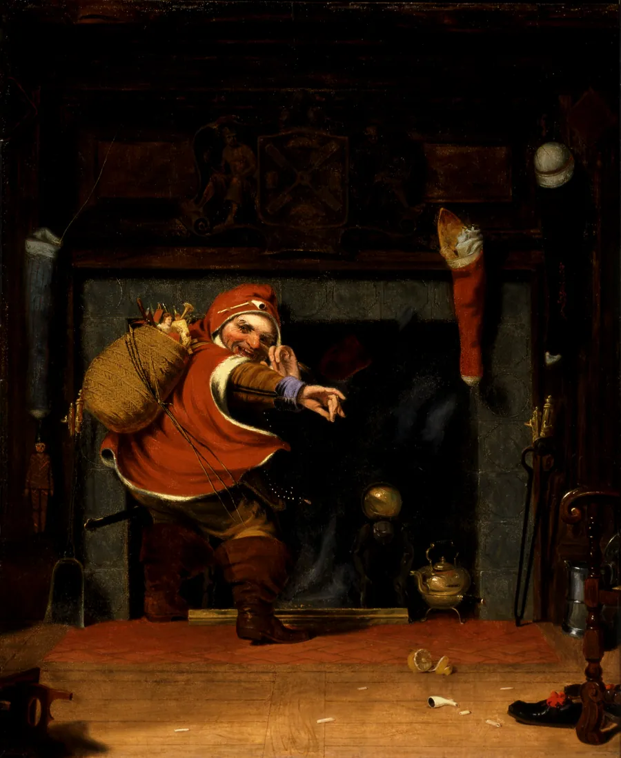 St. Nicholas by Robert Walter Weir, born New York City 1803-died New York City 1889