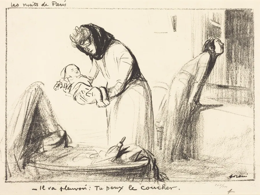 Les Nuits de Paris by Jean-Louis Forain