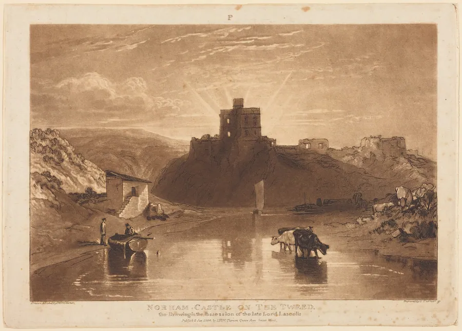 Norham Castle by Joseph Mallord William Turner