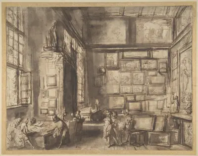 Interior of a Picture Gallery