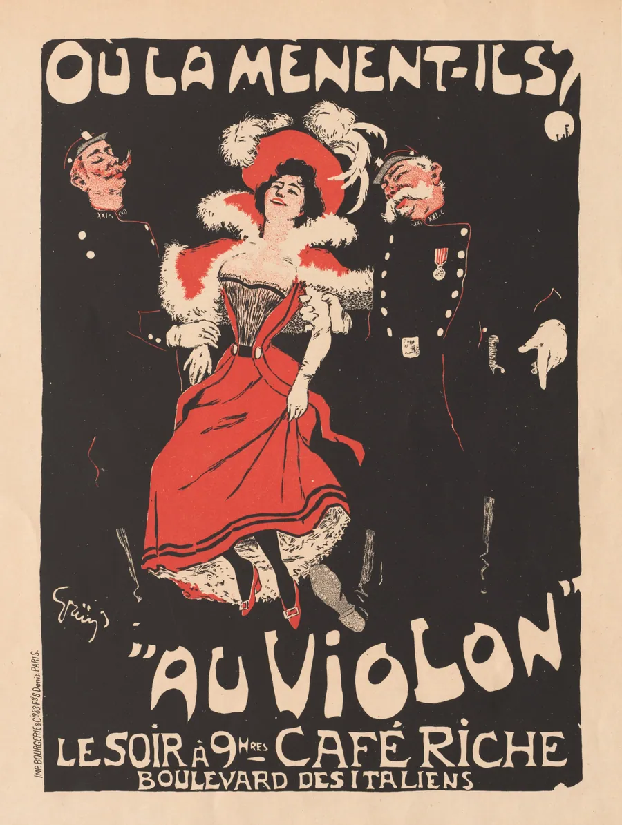 Les Maitres de L'Affiche: Pl. 103 Café Reche by Jules-Alexandre Grün