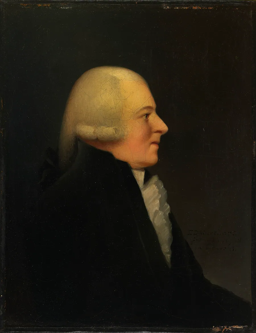 John Adams by Edward Dalton Marchant, born Edgartown, MA 1806-died Asbury Park, NJ 1887