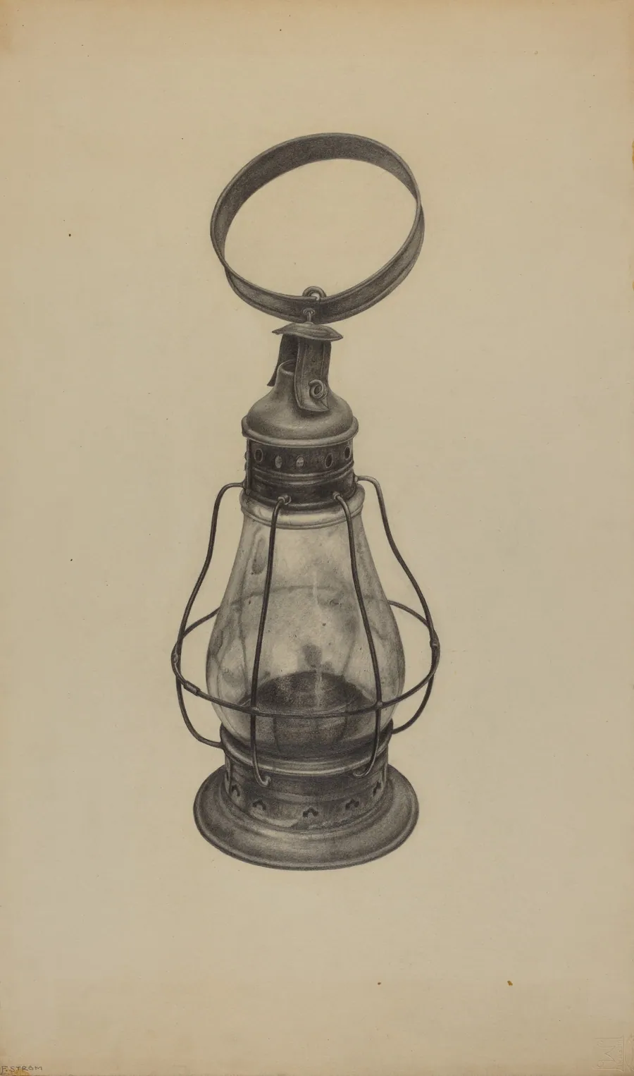 Hand Lantern by Florence Strom