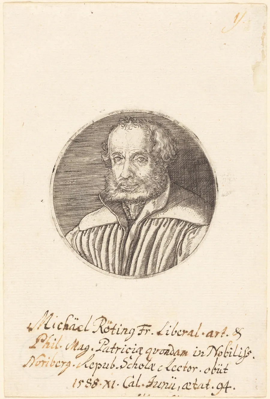 Michael Roting by Jakob Binck