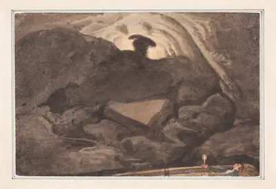 Scene in a Cave