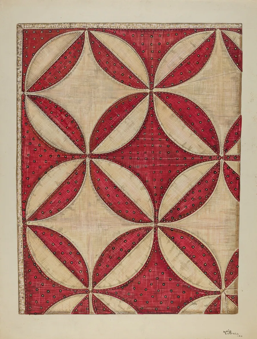 Old Fashioned Quilt by Marie Lutrell