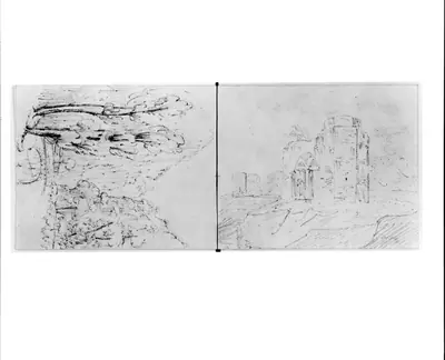 Study of Ruins (from Sketchbook)