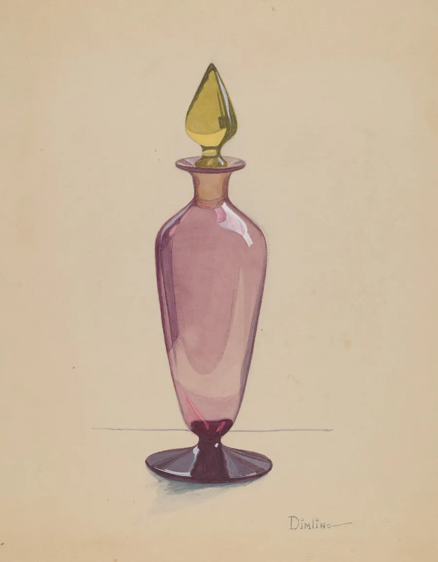 Cologne Bottle by Elizabeth Dimling