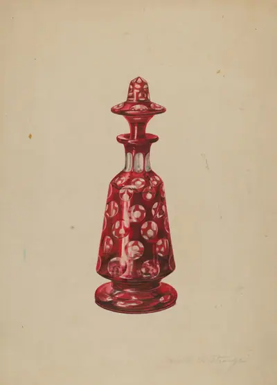 Glass Perfume Bottle