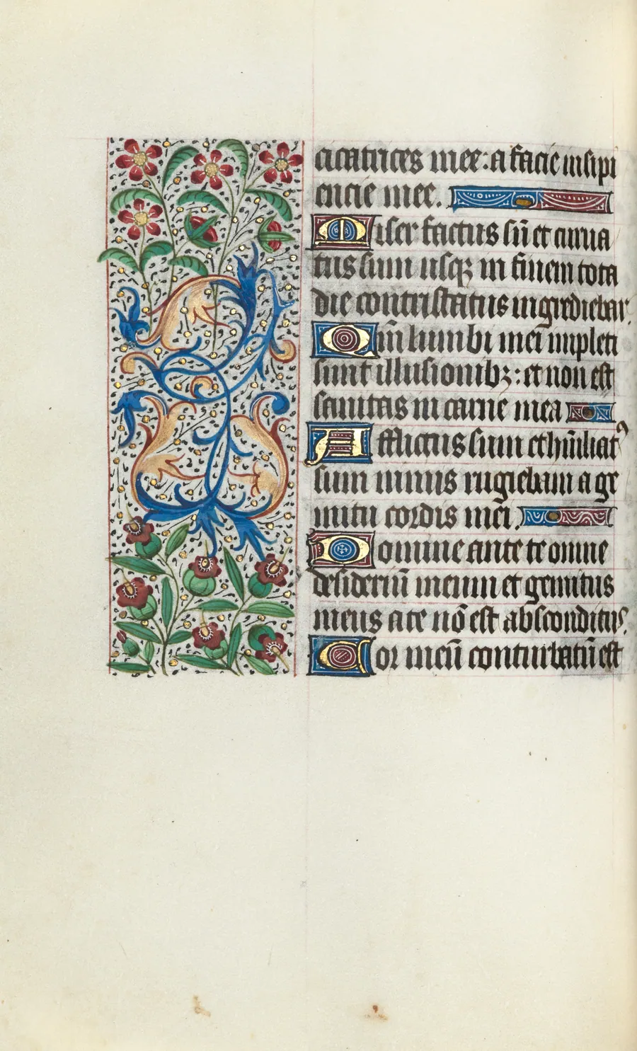 Book of Hours (Use of Rouen): fol. 83v by Master of the Geneva Latini