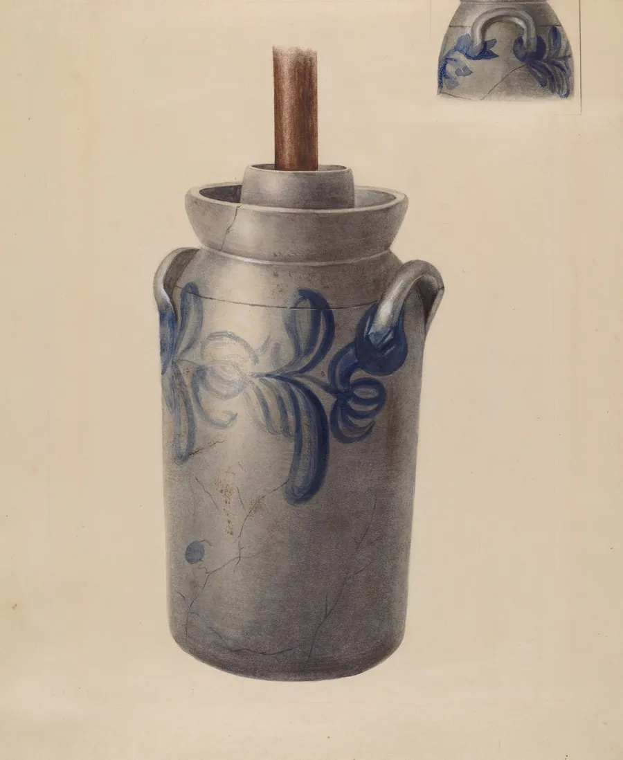 Butter Churn by Charlotte Sperber