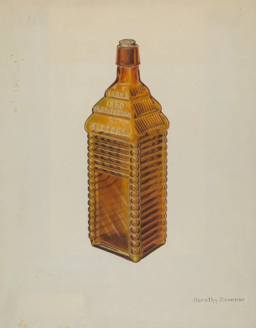Bitters Bottle by Dorothy Brennan
