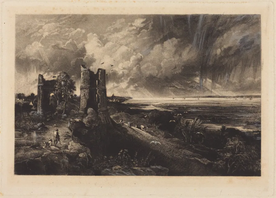 Hadleigh Castle by David Lucas