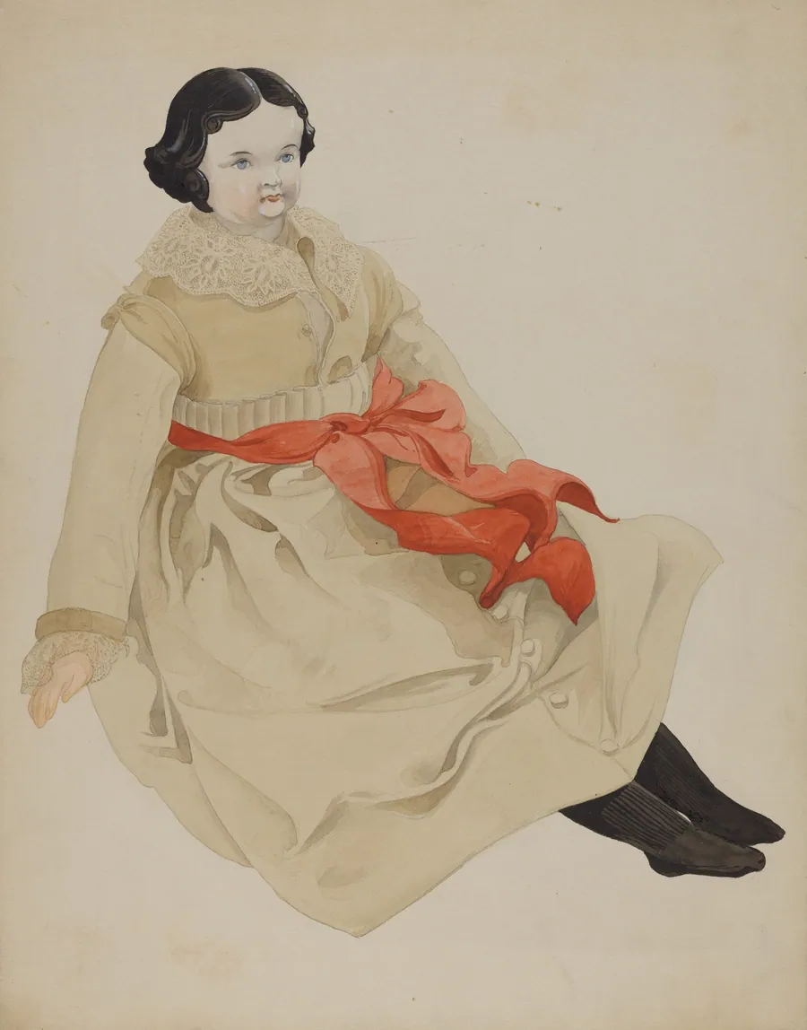 German China Head Doll by American 20th Century
