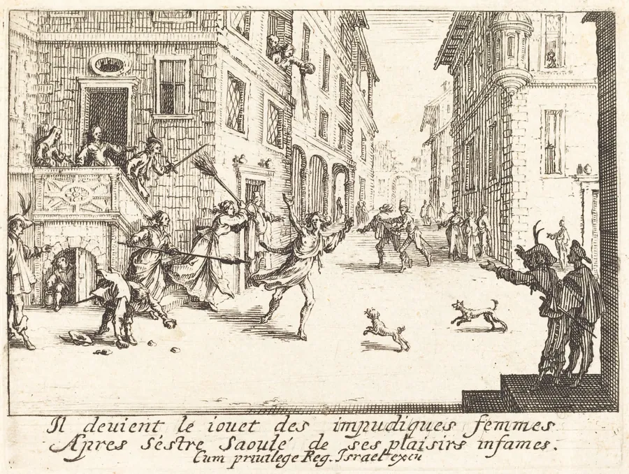 The Ruin by Jacques Callot