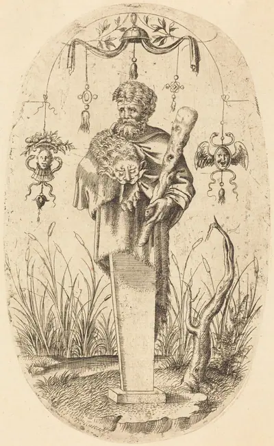 Hercules with His Club