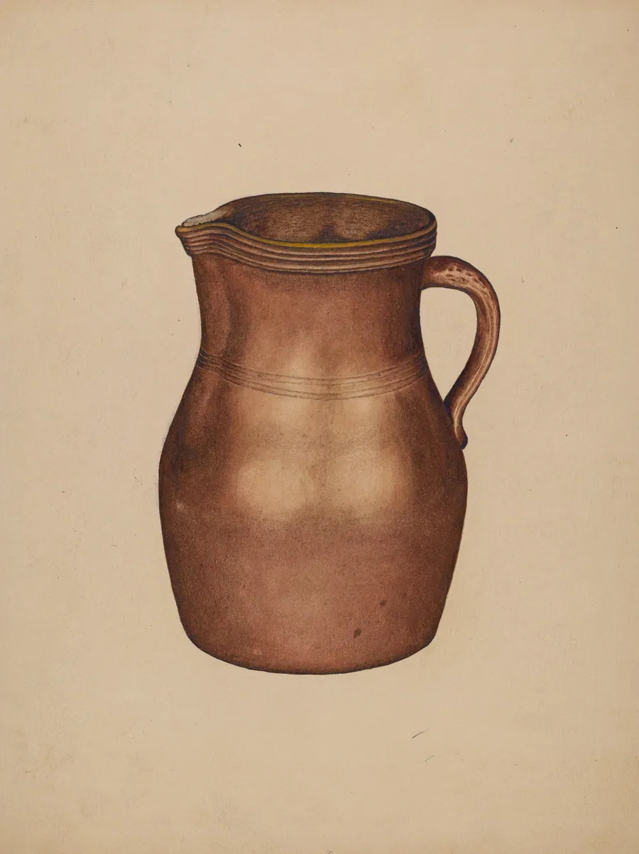 Pottery Jug by Gerald Scalise