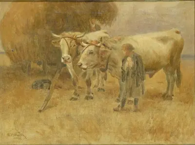 Sketch for The Harvesters