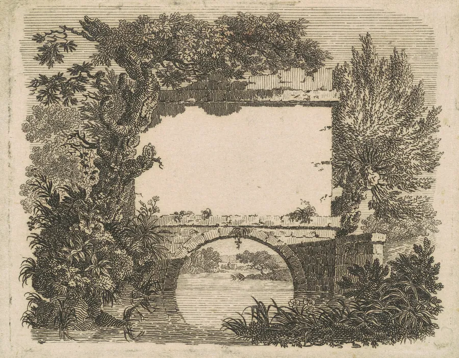Trade Card of Pierre Mourgeon by Charles B. J. Févret de Saint-Mémin