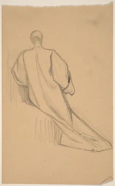 Study of a Figure from Behind