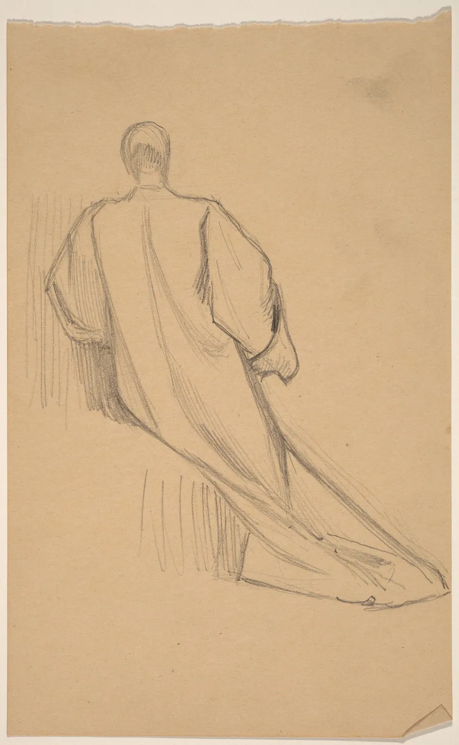 Study of a Figure from Behind by Charles Sprague Pearce