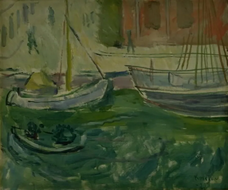 Fra Nyhavn by Ludvig Karsten