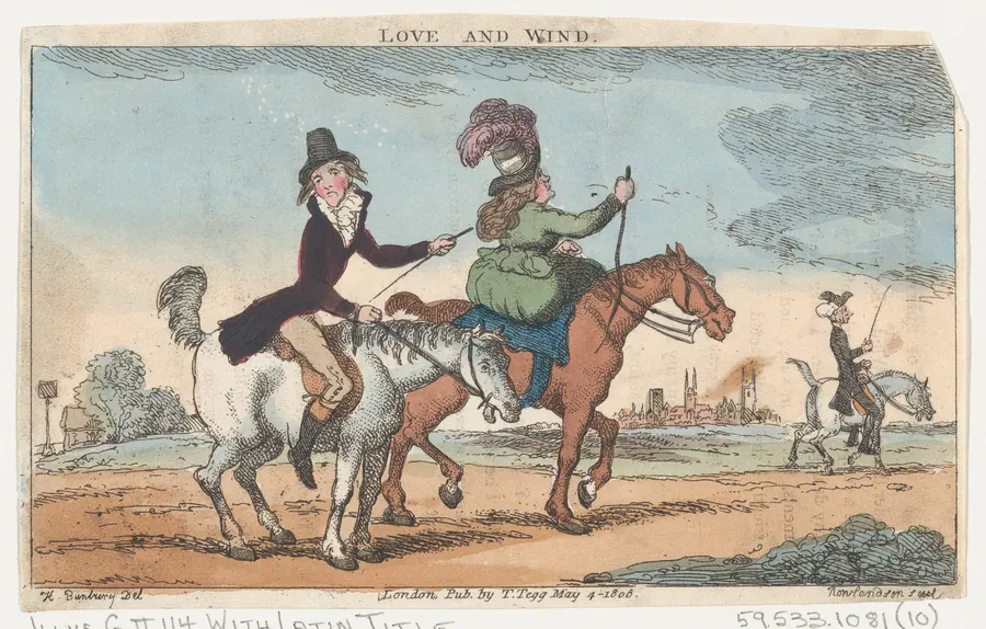 Love and Wind by Henry William Bunbury