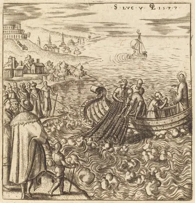 The Miraculous Draught of Fishes
