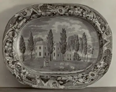 Plate - "Stevens House, Hoboken"