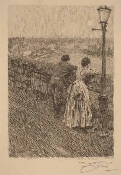 Fisherman at Saint Ives