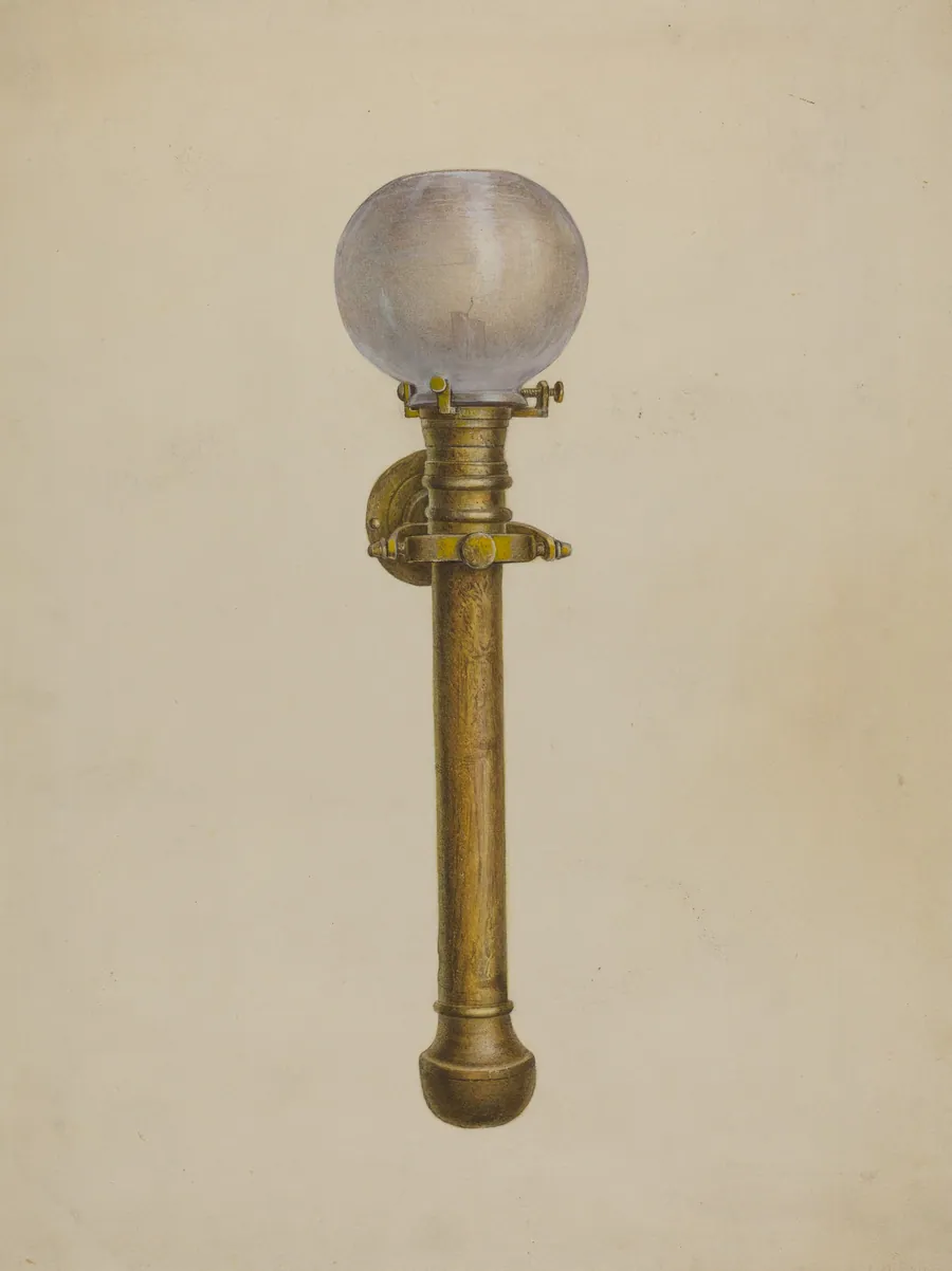 Gimble Candle Lamp by Gordon Saltar