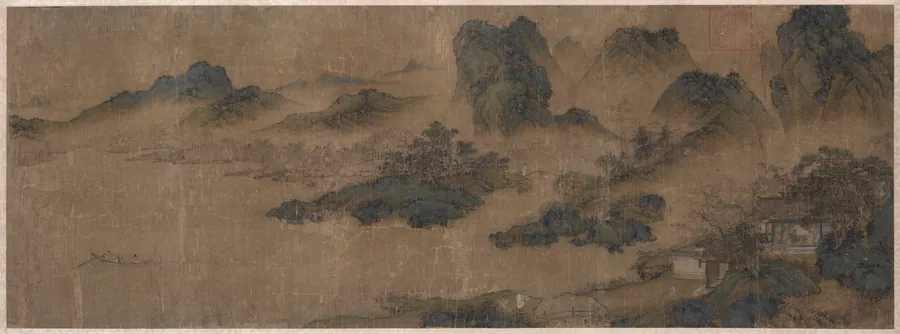 Visiting an Old Friend in the Spring Mountains by Sheng Mou (Tzu-chao)