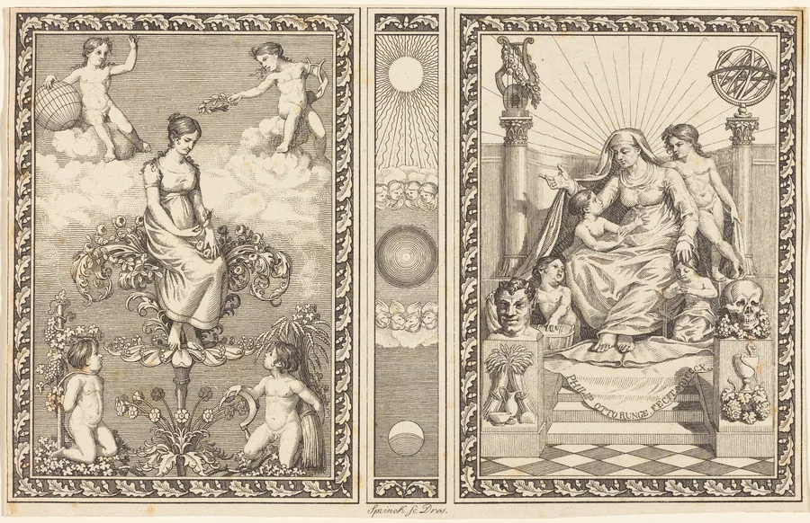 Allegory of Spring (Allegorie des Frühlings) by Christian Friedrich Sprinck