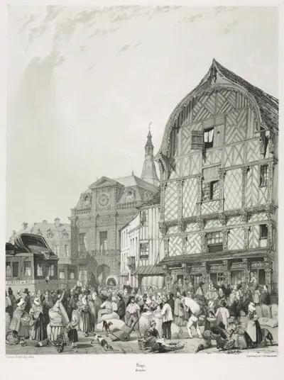 Picturesque and Romantic Journeys in Old France, Picardie (Vol. 2):  Roye (Voyages pittoresques et romantiques dans l'ancienne France par Charles Nodier, J. Taylor, et Alphonse de Cailleux:  Roye)