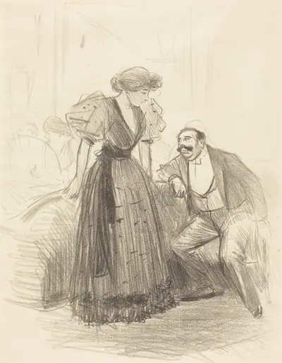 En soirée (At an Evening Party)