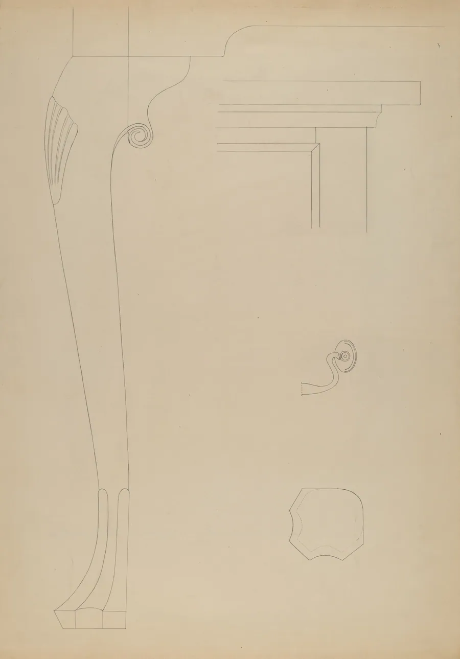 Gaming Table by American 20th Century