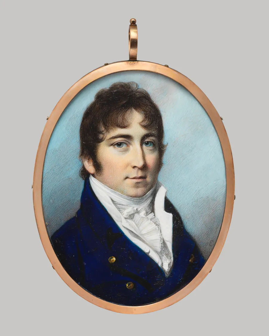 Portrait of a Man, Said to Be Mr. De Wolf by George Engleheart