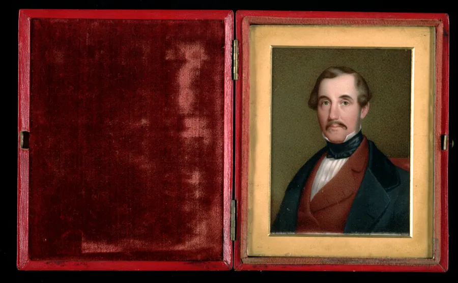 Self-Portrait by Henry Brintnell Bounetheau, born Charleston, SC 1797-died Charleston, SC 1877