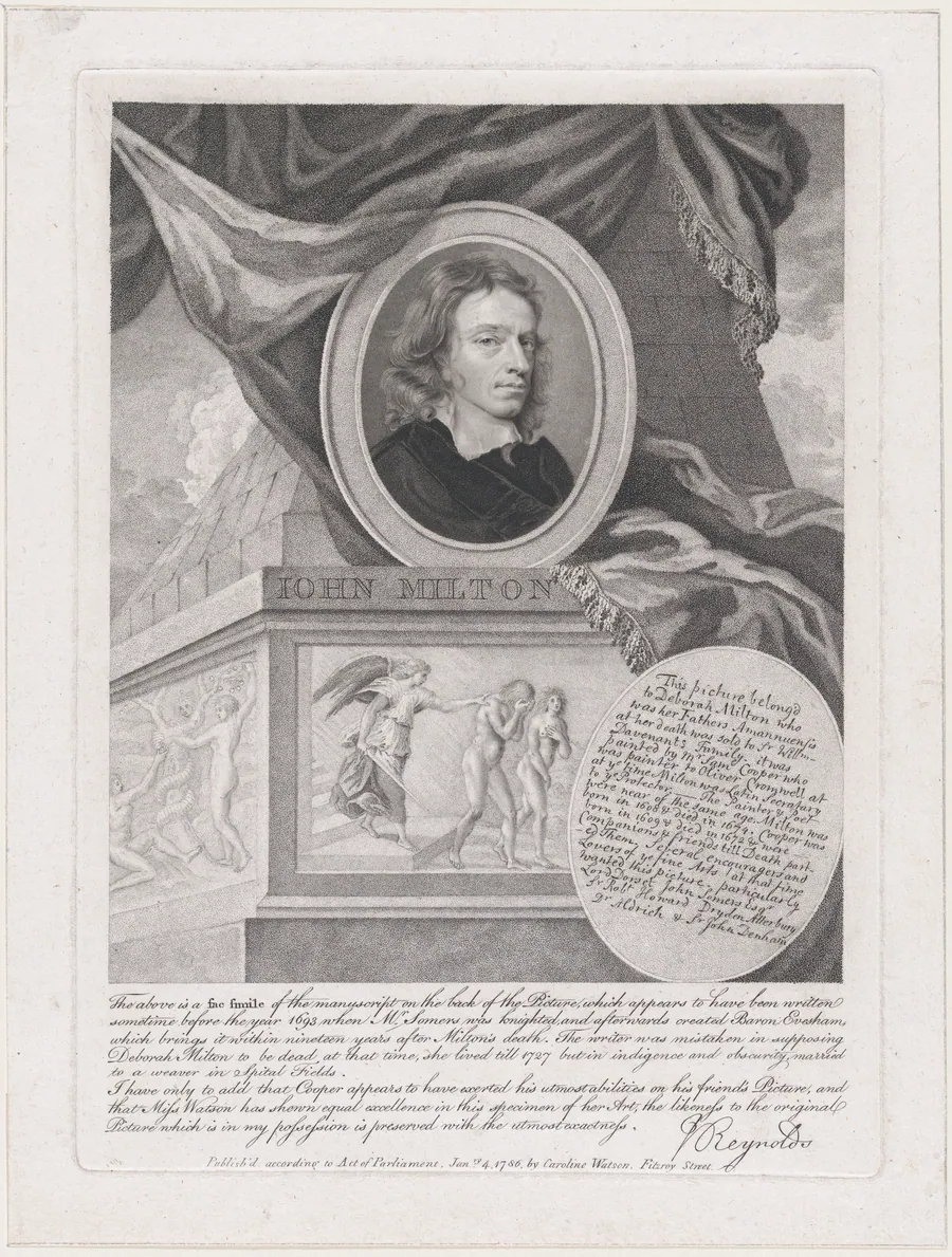 John Milton by Caroline Watson