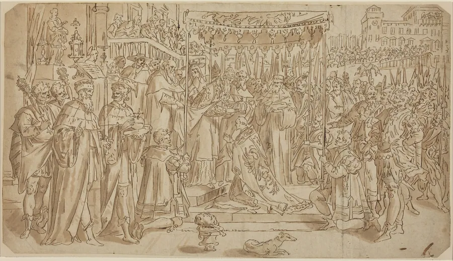 Coronation of the Emperor by Anonymous Artist