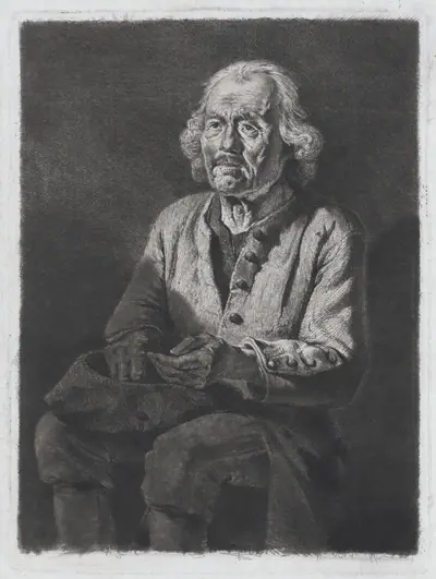 Old Gérard, Peasant from Chasselay