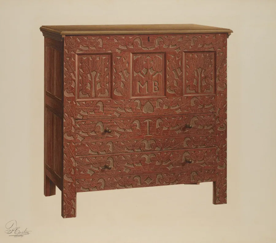 Chest by Ferdinand Cartier